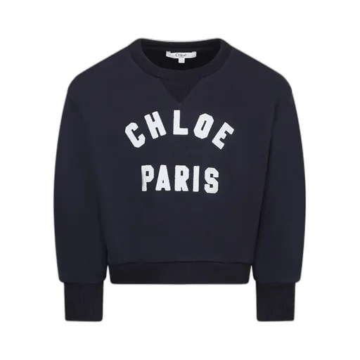 Logo Embroidered Jersey Sweatshirt