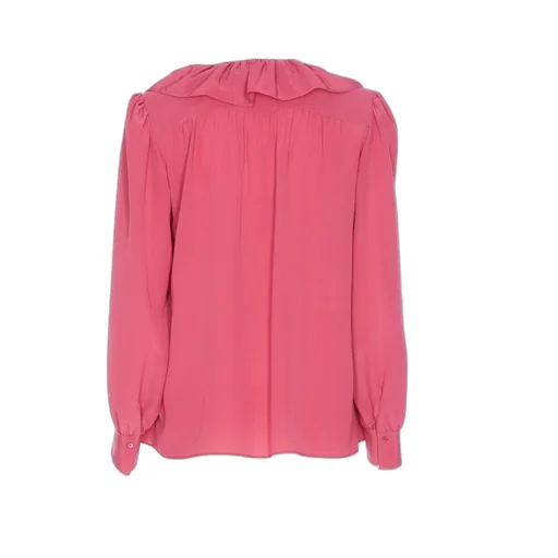 Ruffle Detailed Long-Sleeve Top