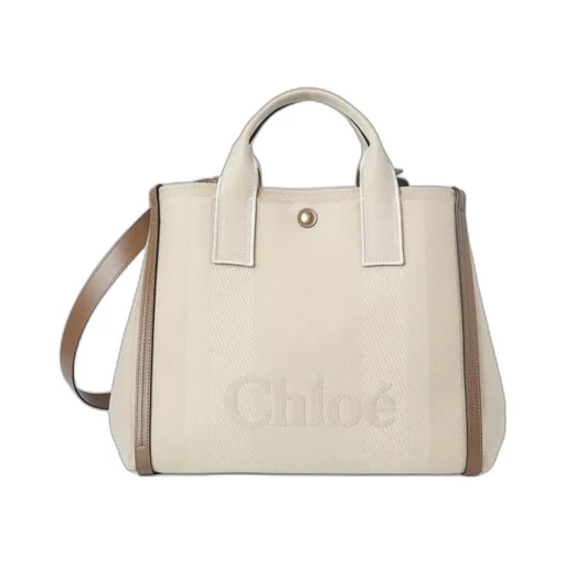 Carry Logo Detailed Large Tote Bag