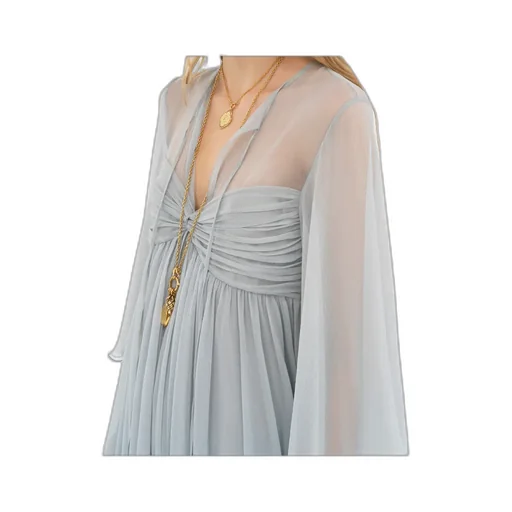Pleated Mini Dress