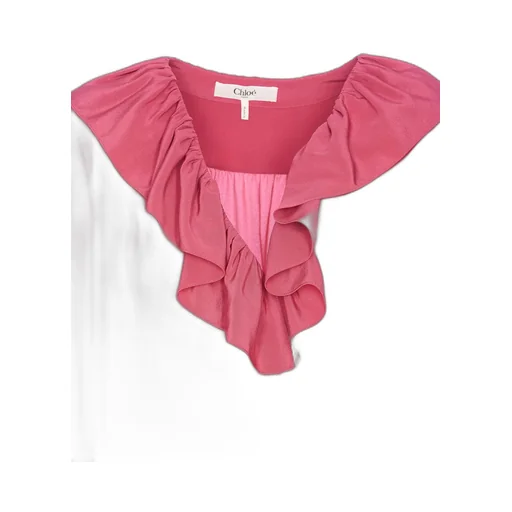 Ruffle Detailed Long-Sleeve Top