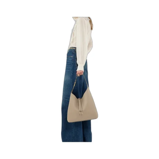 Marcie Tassel-Closure Tote Bag