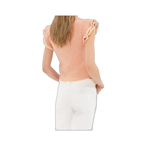 Short-Sleeved Knit Top