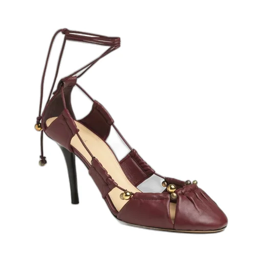 Luna Knotted Strap Pumps