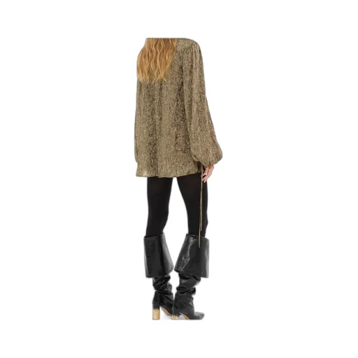 Gathered Mini Dress