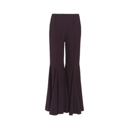 Flared Leg Trousers