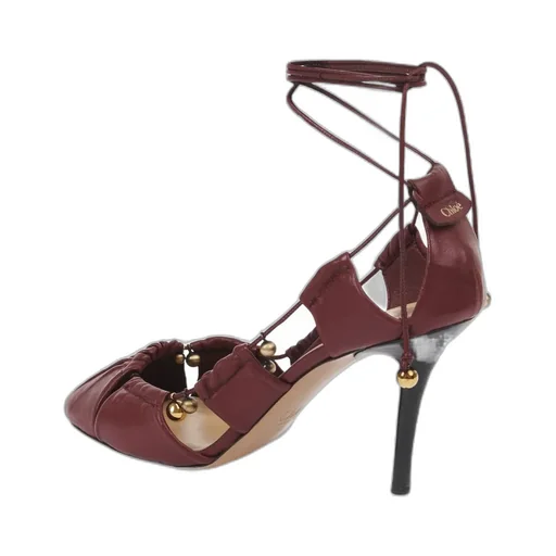 Luna Knotted Strap Pumps