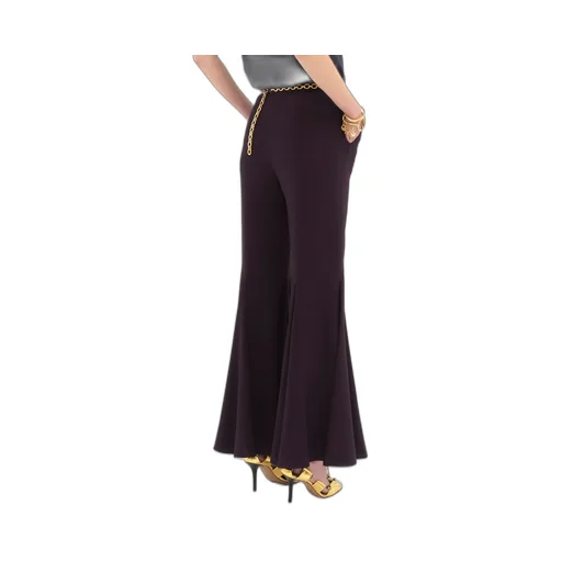 Flared Leg Trousers