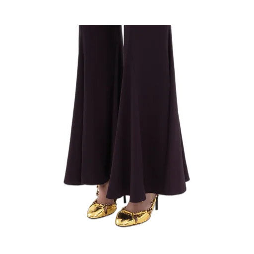 Flared Leg Trousers