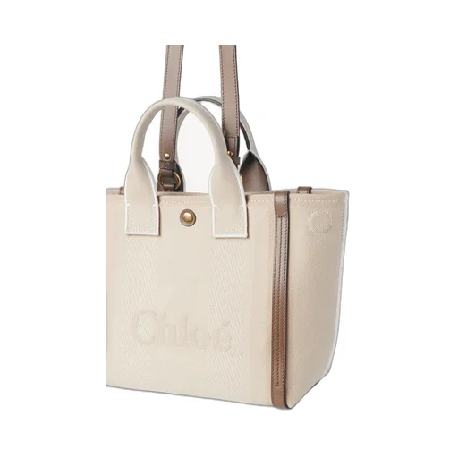 Carry Logo Detailed Small Tote Bag