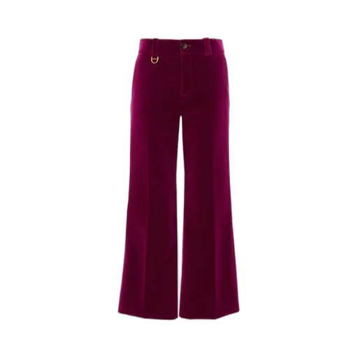 Cropped Bootcut Pants