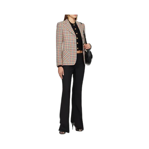 Single-Breasted Tailored Jacket
