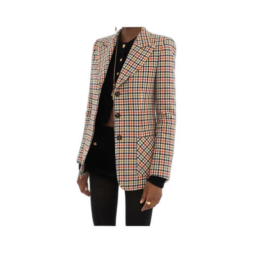 Single-Breasted Tailored Jacket