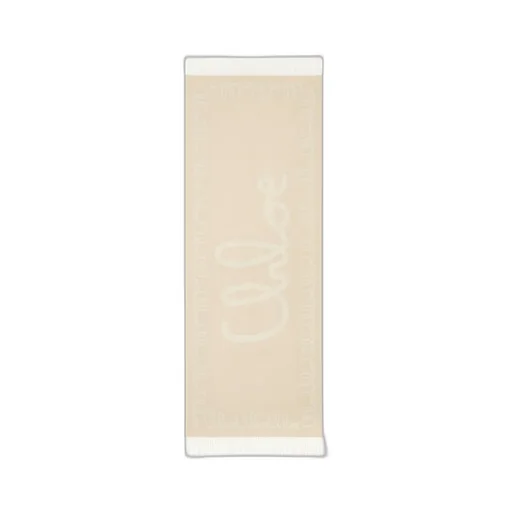 The Chloé Iconic Jacquard Fringed Scarf
