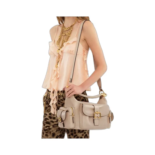 Camera Zipped Crossbody Bag