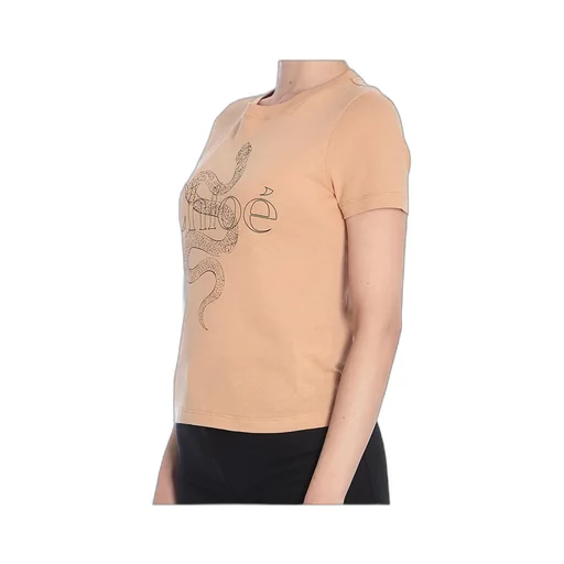 Snake Printed Crewneck T-Shirt