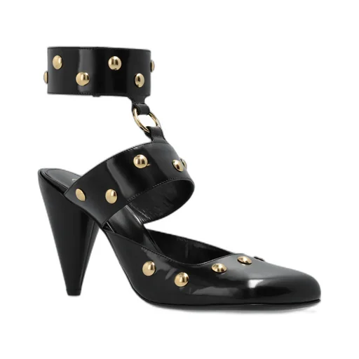 Jade Ankle Strap Pumps