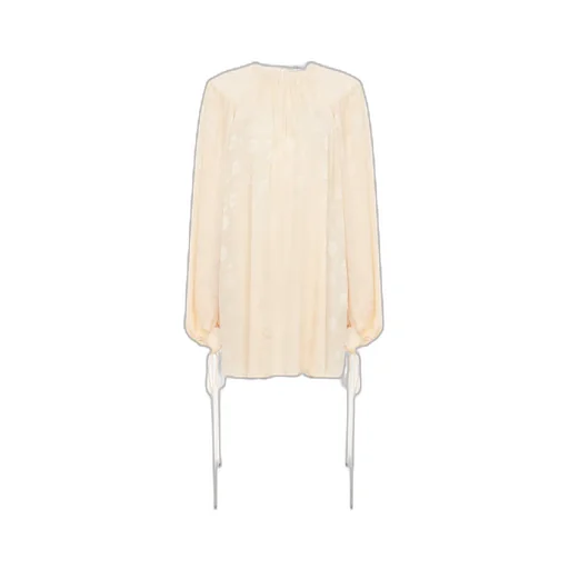 Jacquard Silk Mini Dress