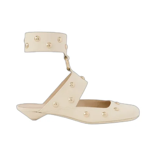 Jade Embellished Ballerinas