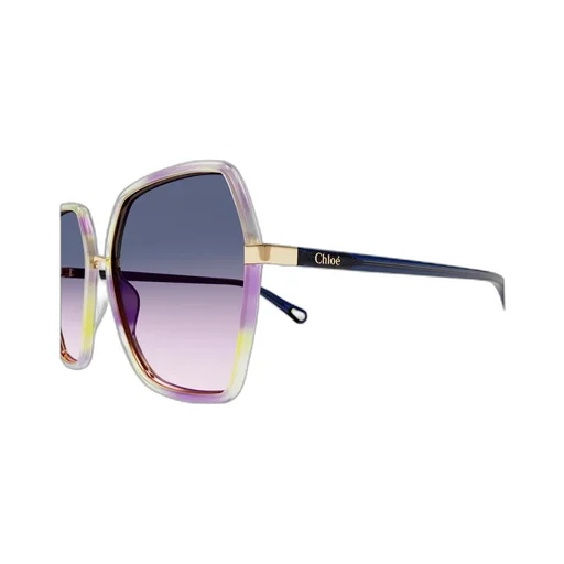 Geometric Frame Sunglasses