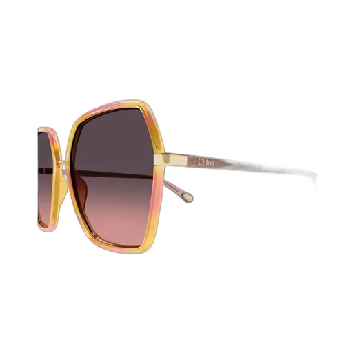 Geometric Frame Sunglasses