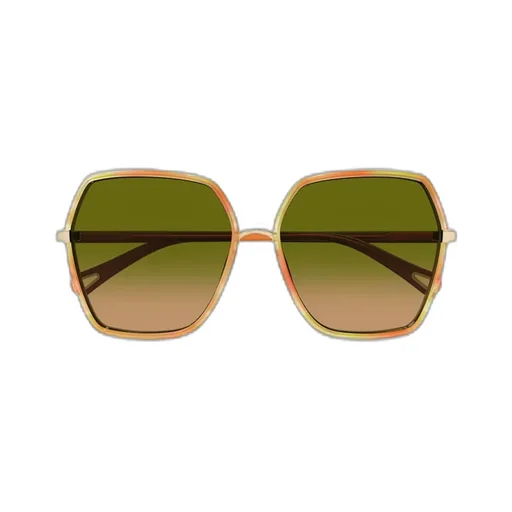 Geometric Frame Sunglasses