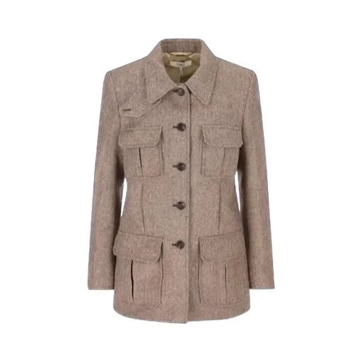 Collared Button-Up Jacket