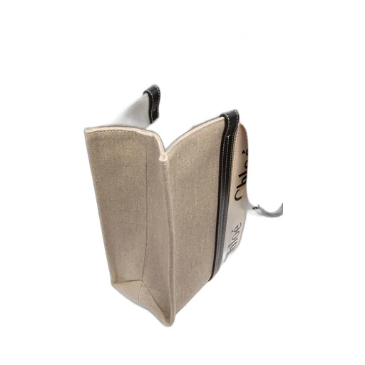 Woody Logo Tape Large Tote Bag