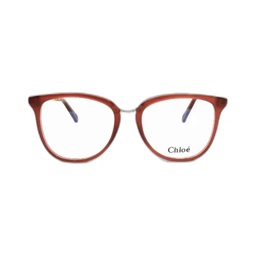 Gold-Chain Red Glasses