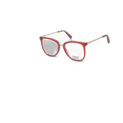 Gold-Chain Red Glasses