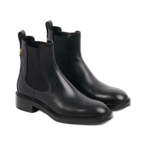 Round-Head Short Boots