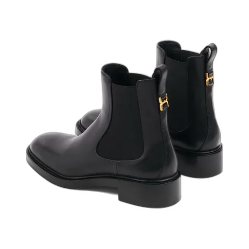 Round-Head Short Boots