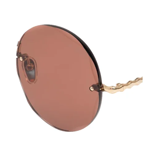 Round-Frame Sunglasses