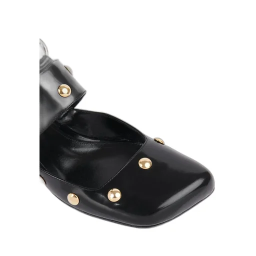 Jade Embellished Ballerinas