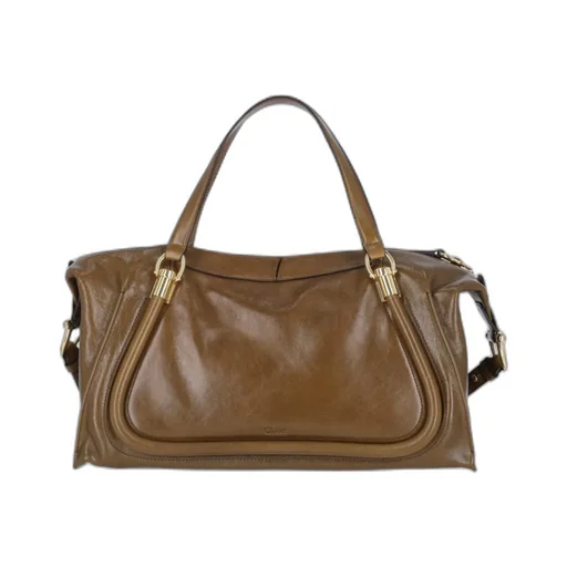 Logo Detailed Zip-Up Shoulder Bag