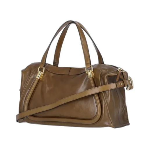Logo Detailed Zip-Up Shoulder Bag