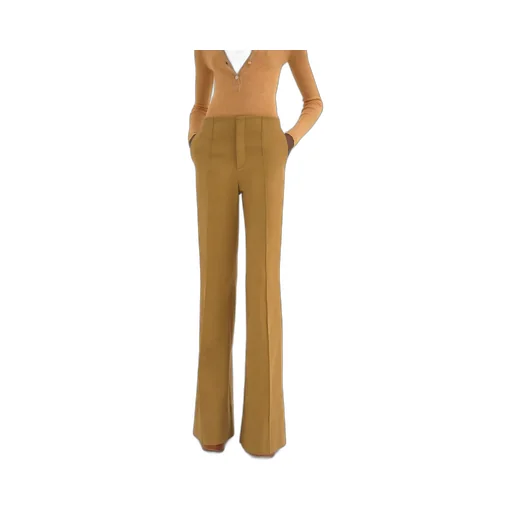 Cotton Denim Bell Bottoms