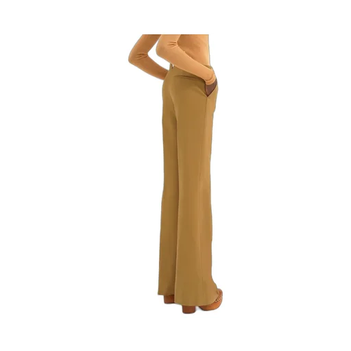 Cotton Denim Bell Bottoms