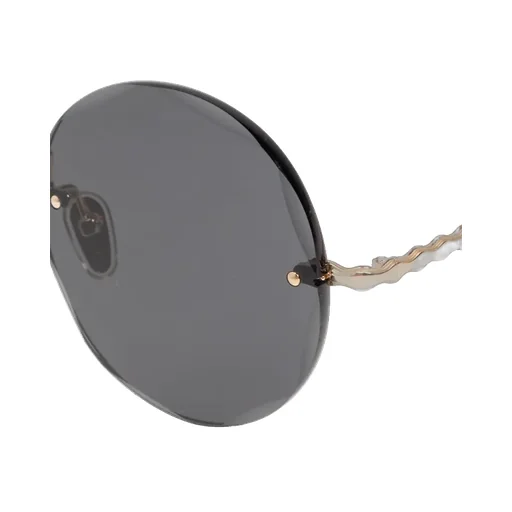 Oversized Round-Frame Sunglasses