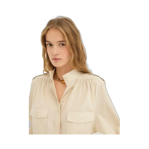 Light Cotton Poplin Shirt Skirt