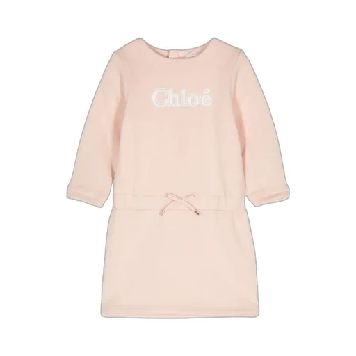 Logo AppliquÉD Fleece Dress