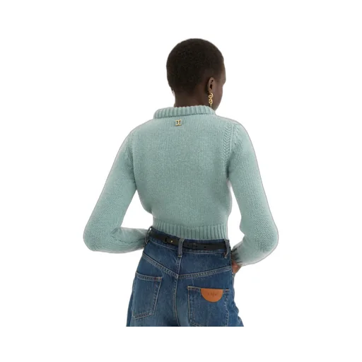 Long-Sleeved Wool Sweater