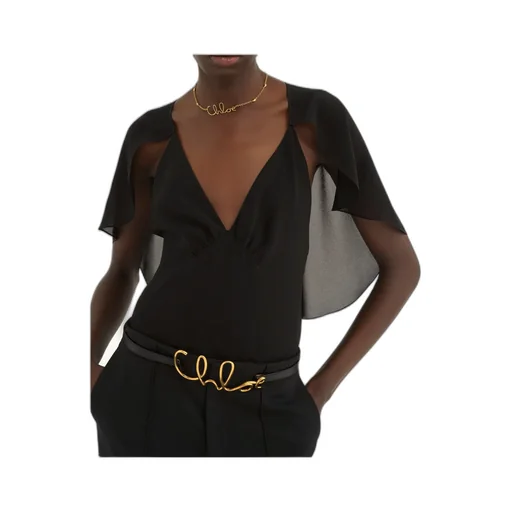 Cape-Detail Tank Top