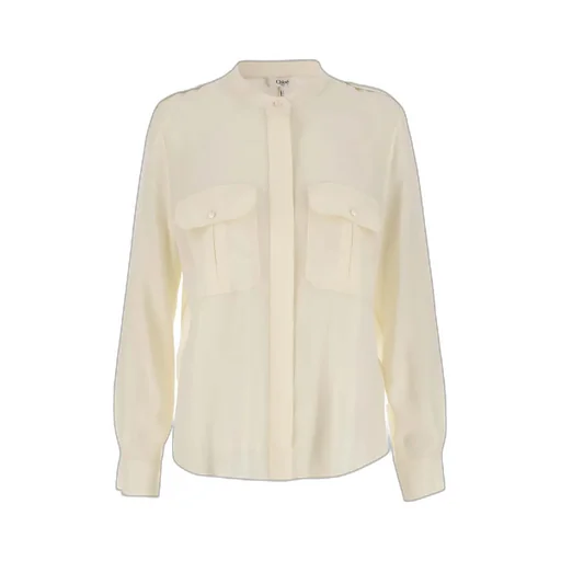 Flap Pocket Long-Sleeved Shirt