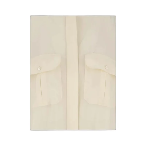 Flap Pocket Long-Sleeved Shirt