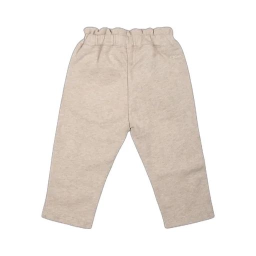 Bow-Detail Cotton Trousers