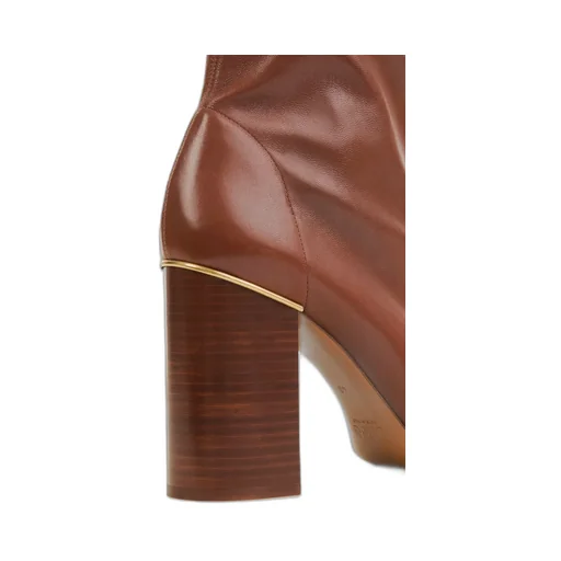 Square-Toed Ankle Boots
