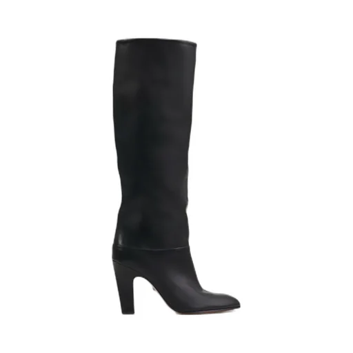 Eve Knee-Length Heeled Boots