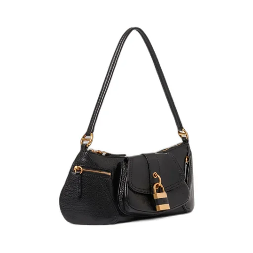 The 99 Lock Detailed Shoulder Bag