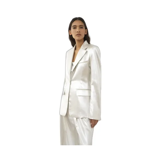 Single-Breasted Tailored Jacket